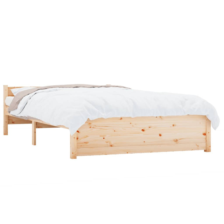 Bedframe massief hout 140x200 cm