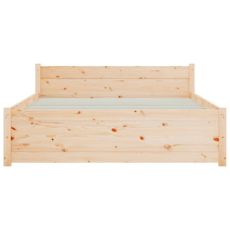 Bedframe massief hout 140x200 cm