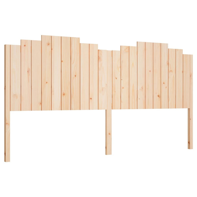 Hoofdbord 206x4x110 cm massief grenenhout