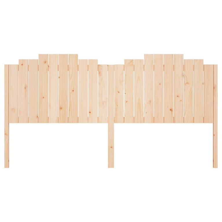 Hoofdbord 206x4x110 cm massief grenenhout