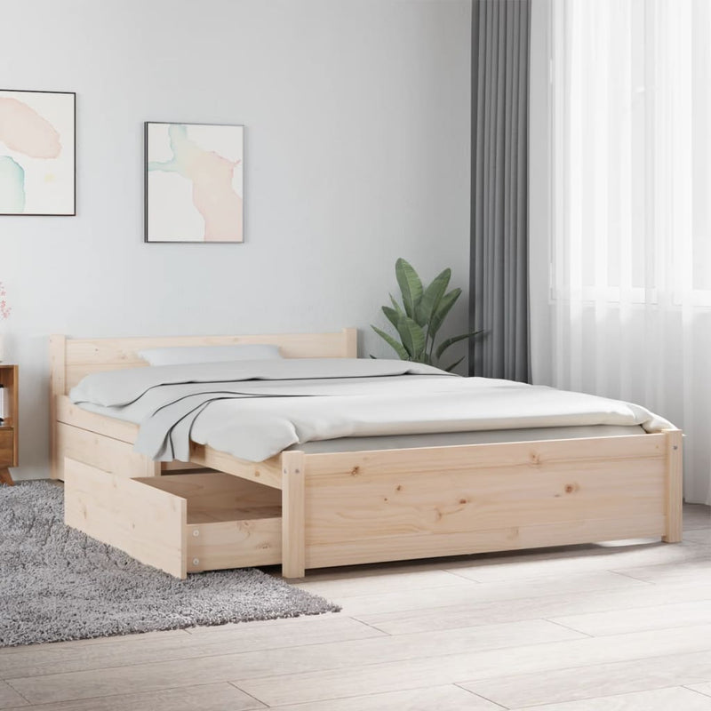 Bedframe met lades 120x190 cm