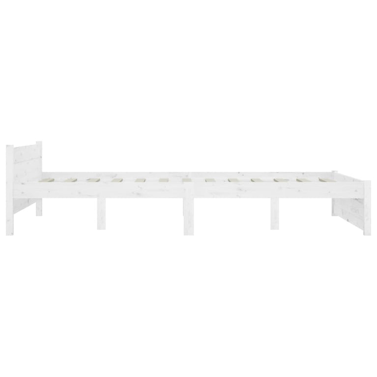 Bedframe met lades wit 140x190 cm
