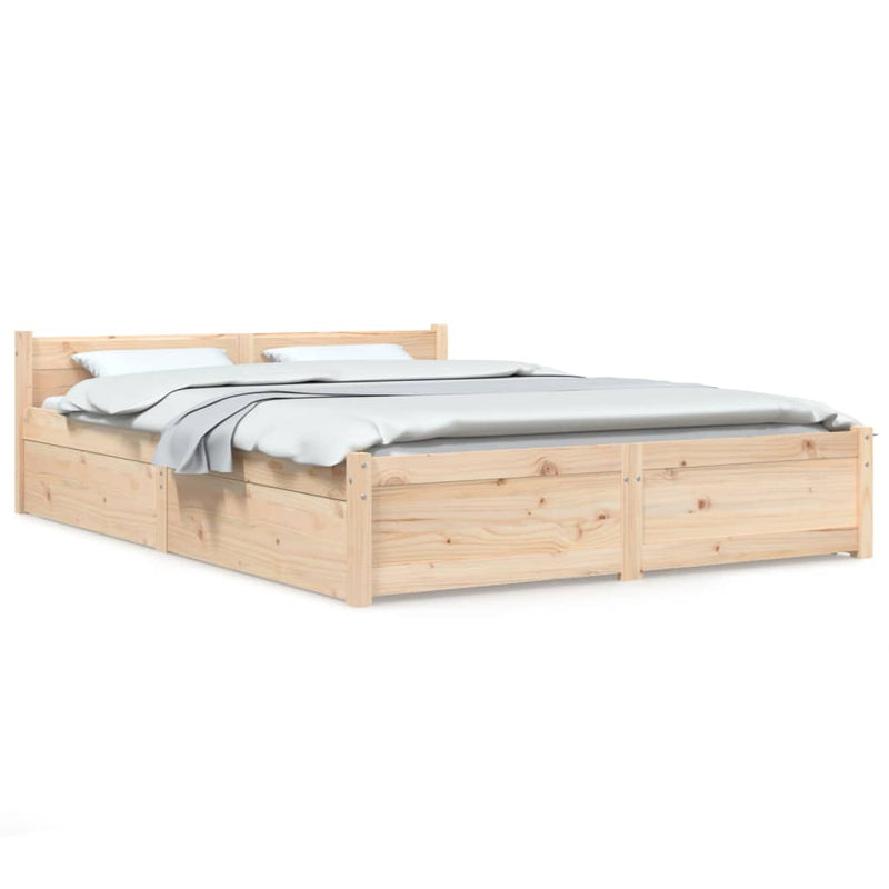 Bedframe met lades 120x200 cm