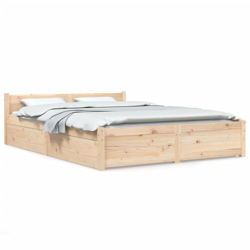 Bedframe met lades 160x200 cm