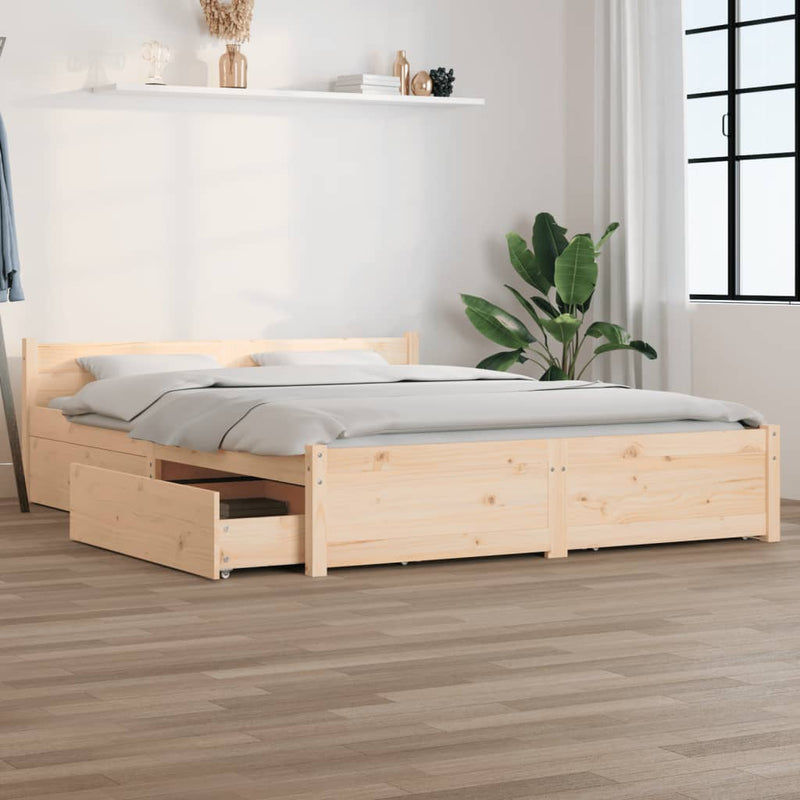 Bedframe met lades 160x200 cm