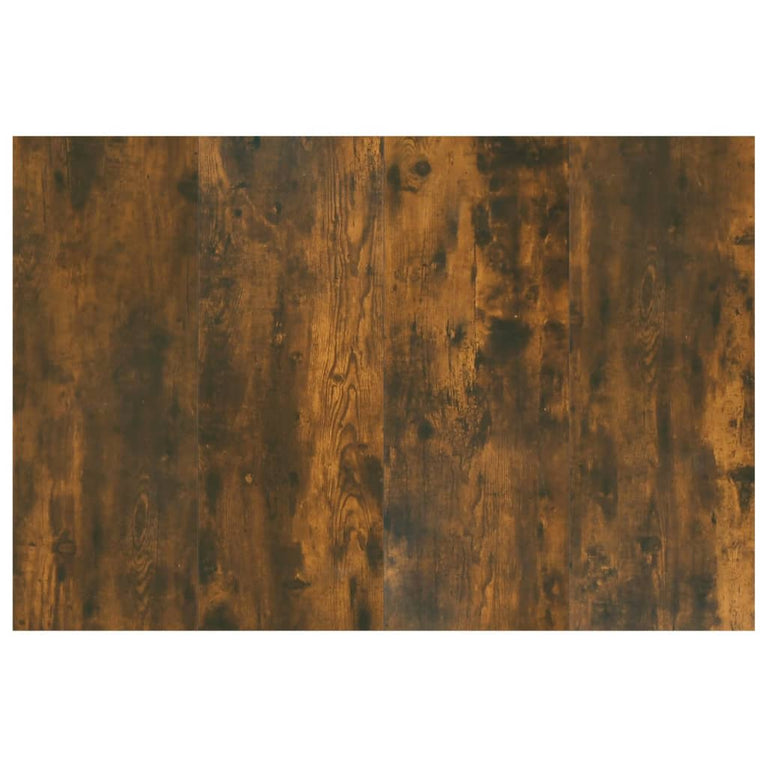 Hoofdbord met kastjes bewerkt hout gerookt eikenkleurig