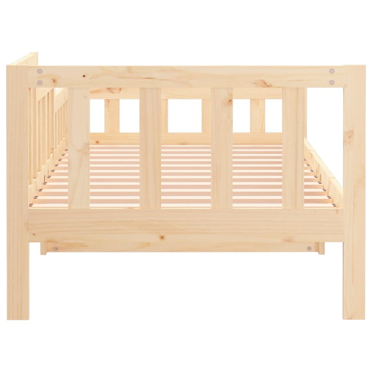 Slaapbank 90x200 cm massief grenenhout