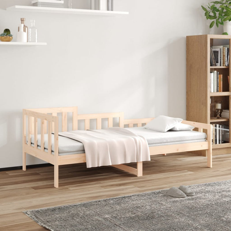 Slaapbank 90x200 cm massief grenenhout