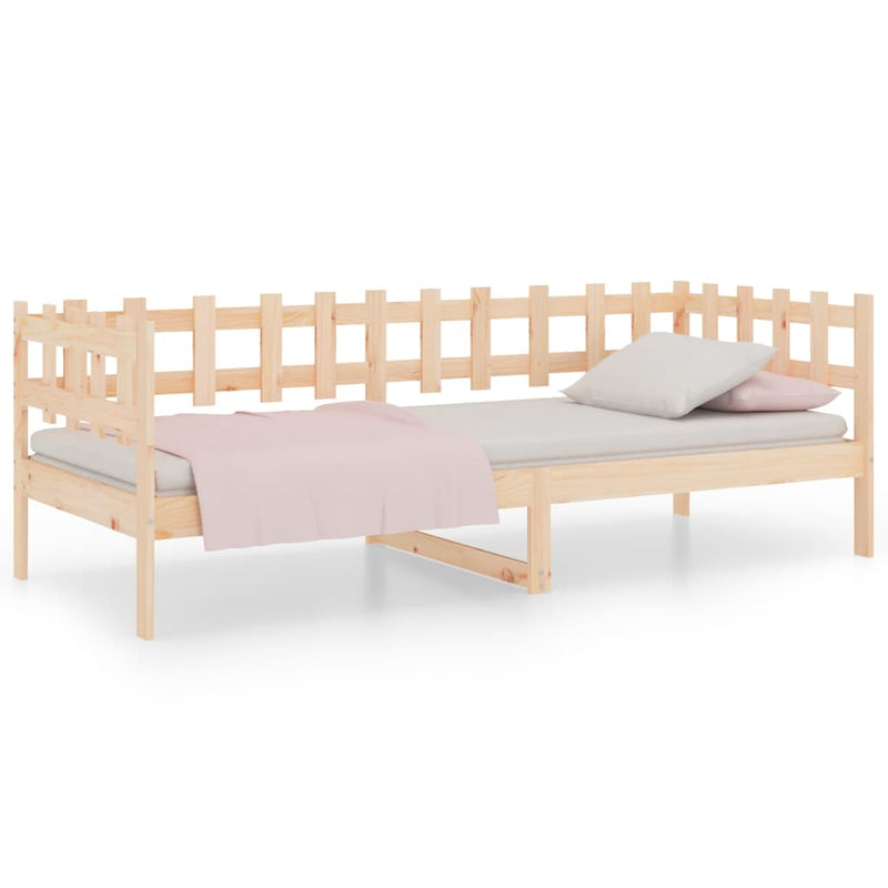 Slaapbank 80x200 cm massief grenenhout