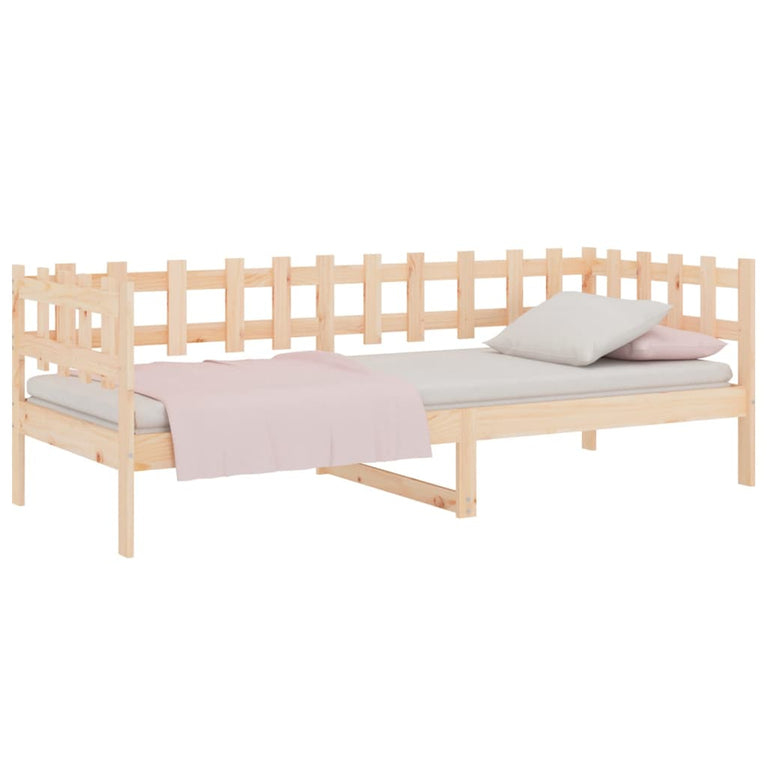 Slaapbank 80x200 cm massief grenenhout