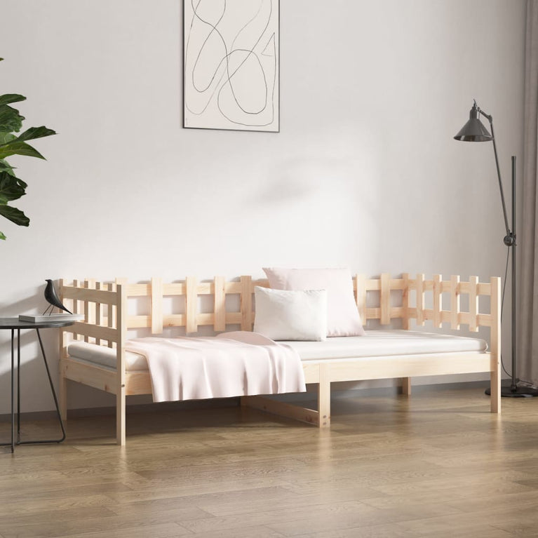 Slaapbank 80x200 cm massief grenenhout
