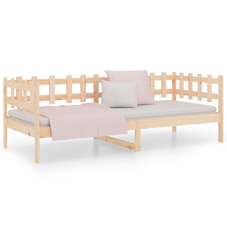 Slaapbank 80x200 cm massief grenenhout
