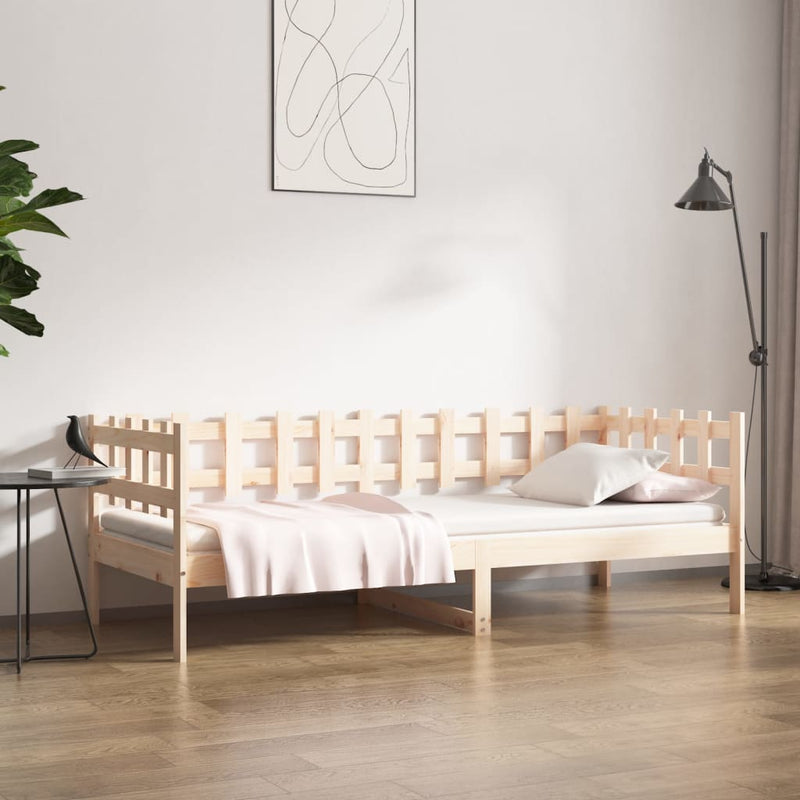Slaapbank 80x200 cm massief grenenhout
