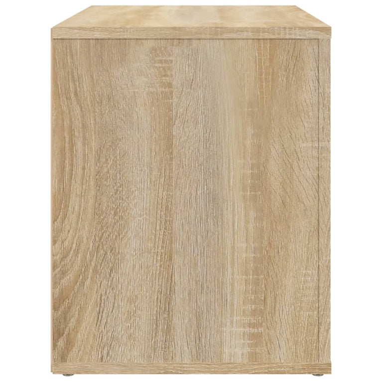 Nachtkastje 60x36x45 cm bewerkt hout sonoma eikenkleurig
