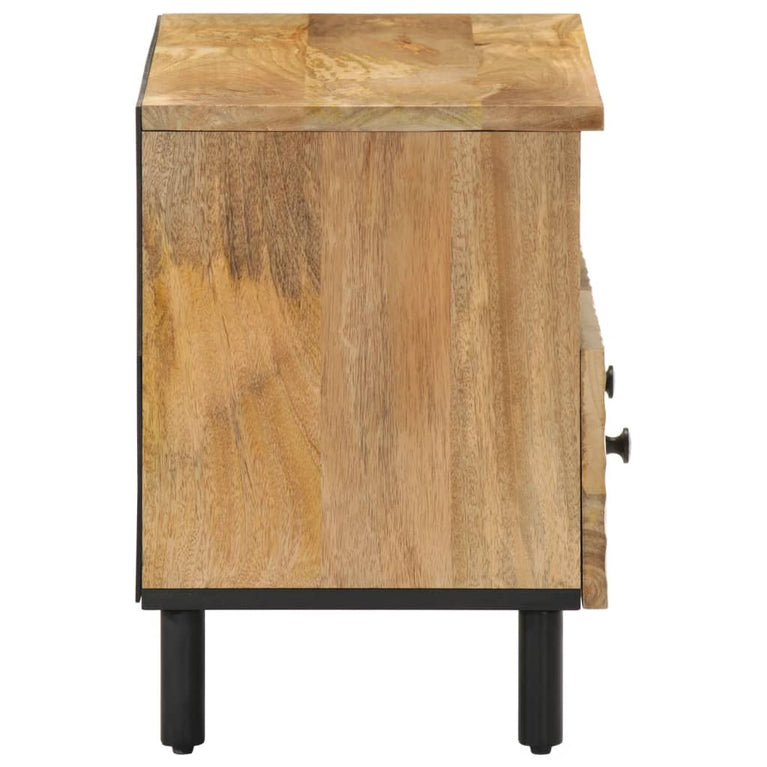 Tv-meubel 70x33x46 cm massief mangohout