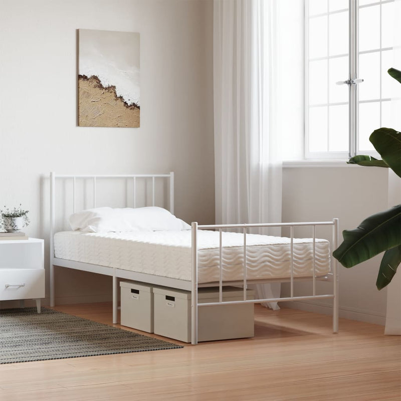 Schuimmatras hardheid H2 H3 90x190 cm wit