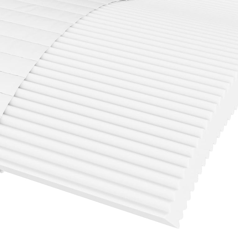 Schuimmatras hardheid H2 H3 90x190 cm wit