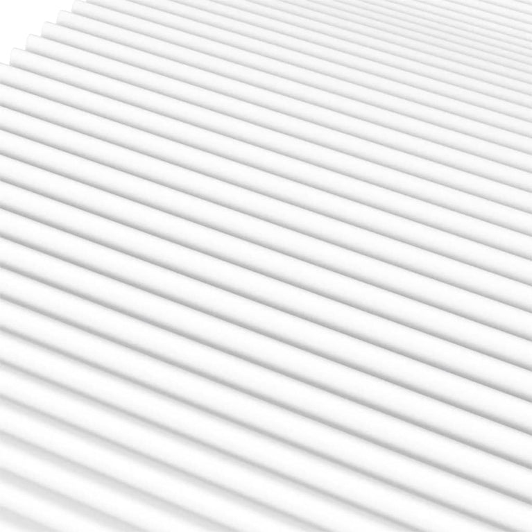 Schuimmatras hardheid H2 H3 200x200 cm wit