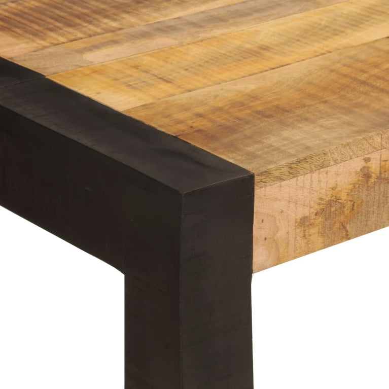 Eettafel 120x60x76 cm massief mangohout