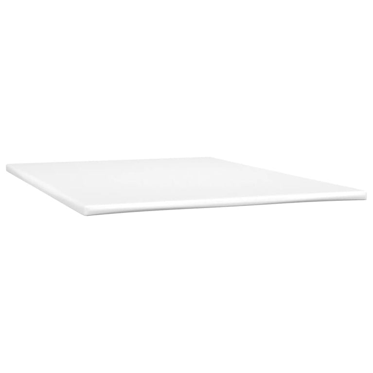 Boxspring met matras stof donkerbruin 160x200 cm