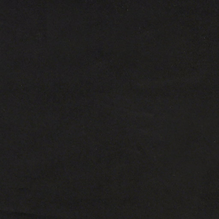 Bankje 108x79x79 cm fluweel zwart