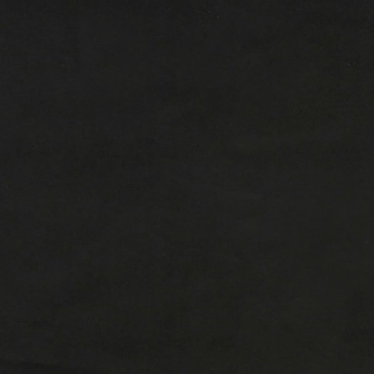 Bankje 110x76x80 cm fluweel zwart
