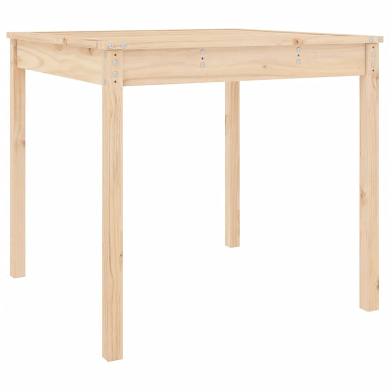 Tuintafel 82,5x82,5x76 cm massief grenenhout