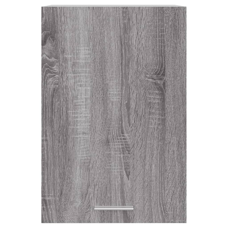 Wandkast 39,5x31x60 cm bewerkt hout grijs sonoma eikenkleurig