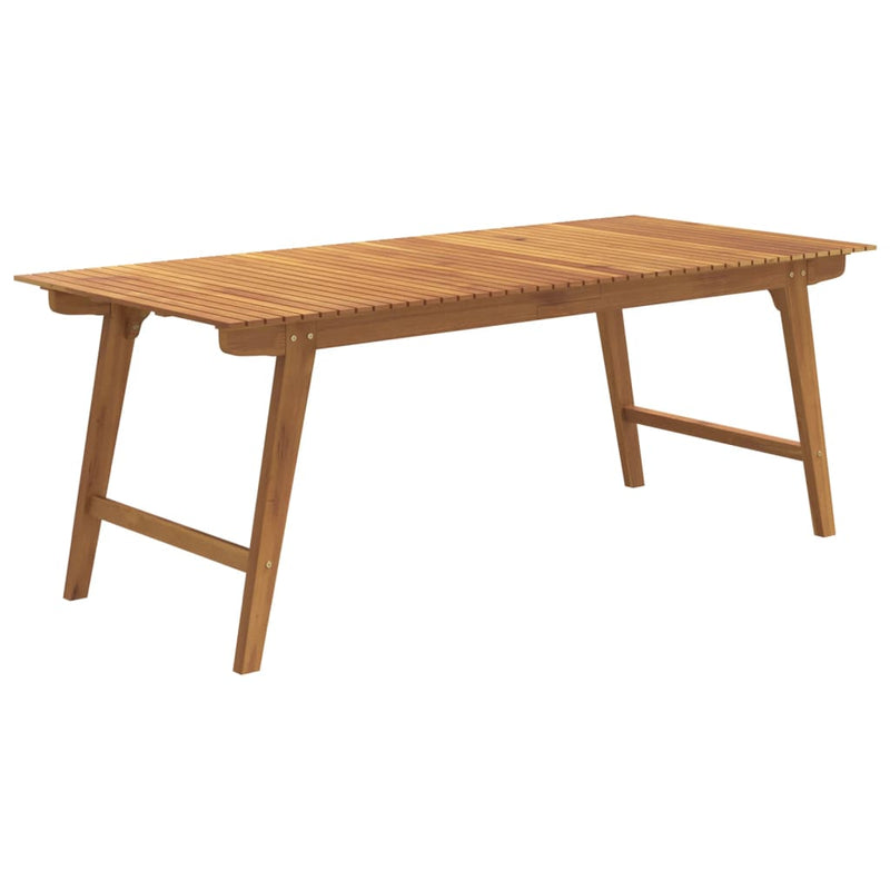 Tuintafel 200x90x75 cm massief acaciahout