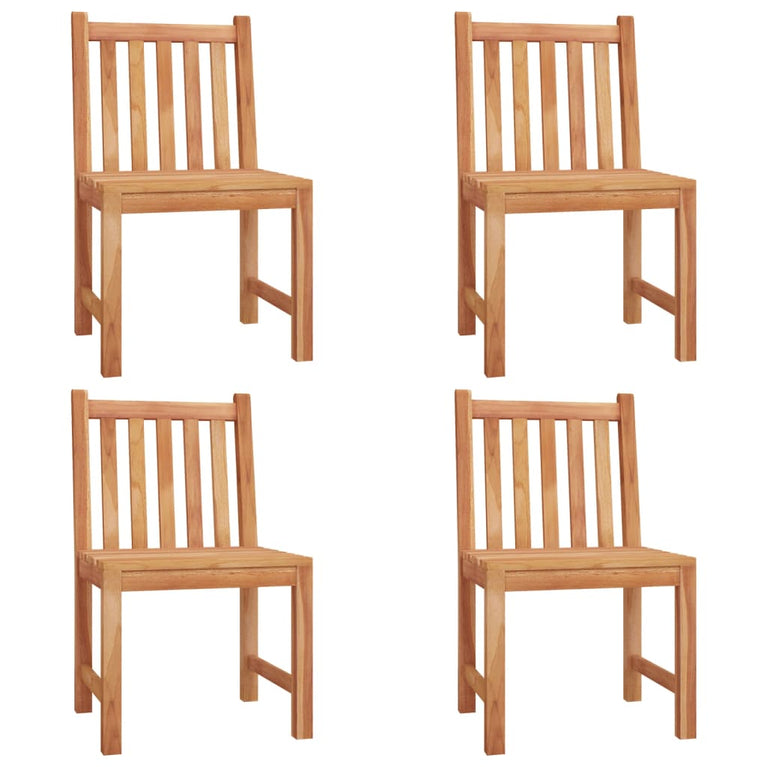 5-delige Tuinset massief teakhout