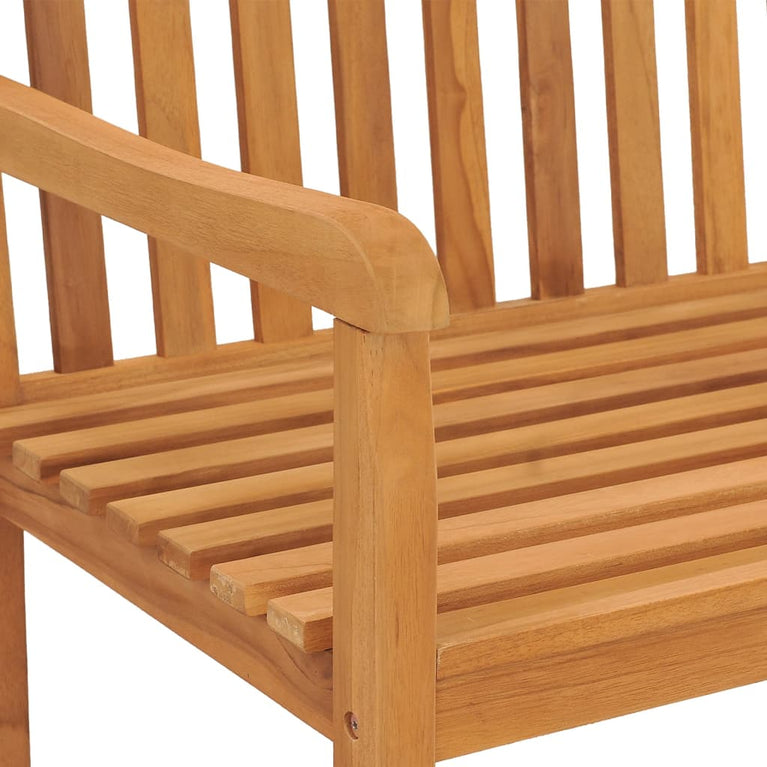 3-delige Tuinset massief teakhout