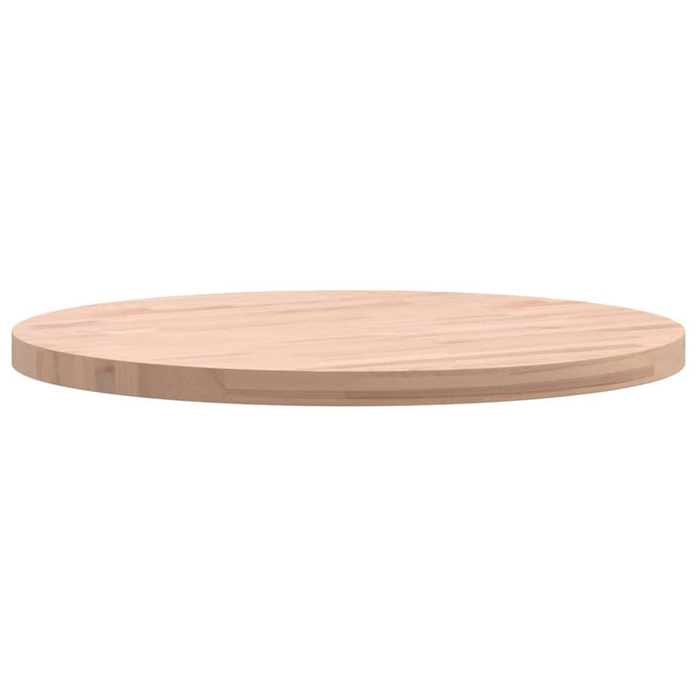 Tafelblad rond Ø50x2,5 cm massief beukenhout