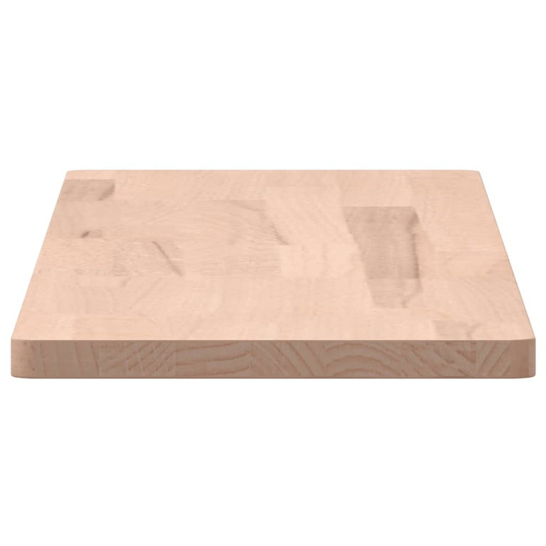 Wandschap 80x20x1,5 cm massief beukenhout