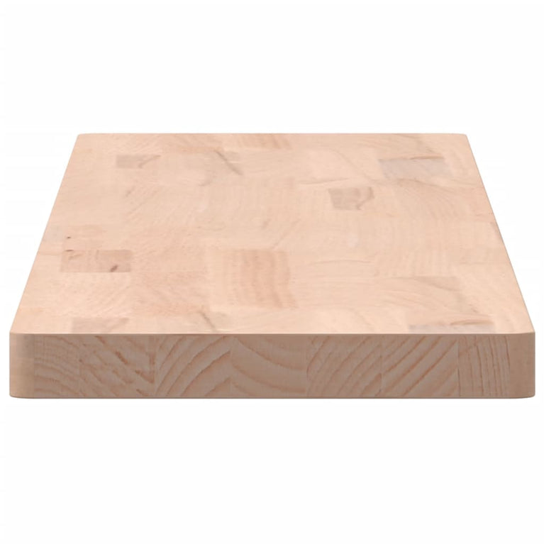 Wandschap 100x20x2,5 cm massief beukenhout