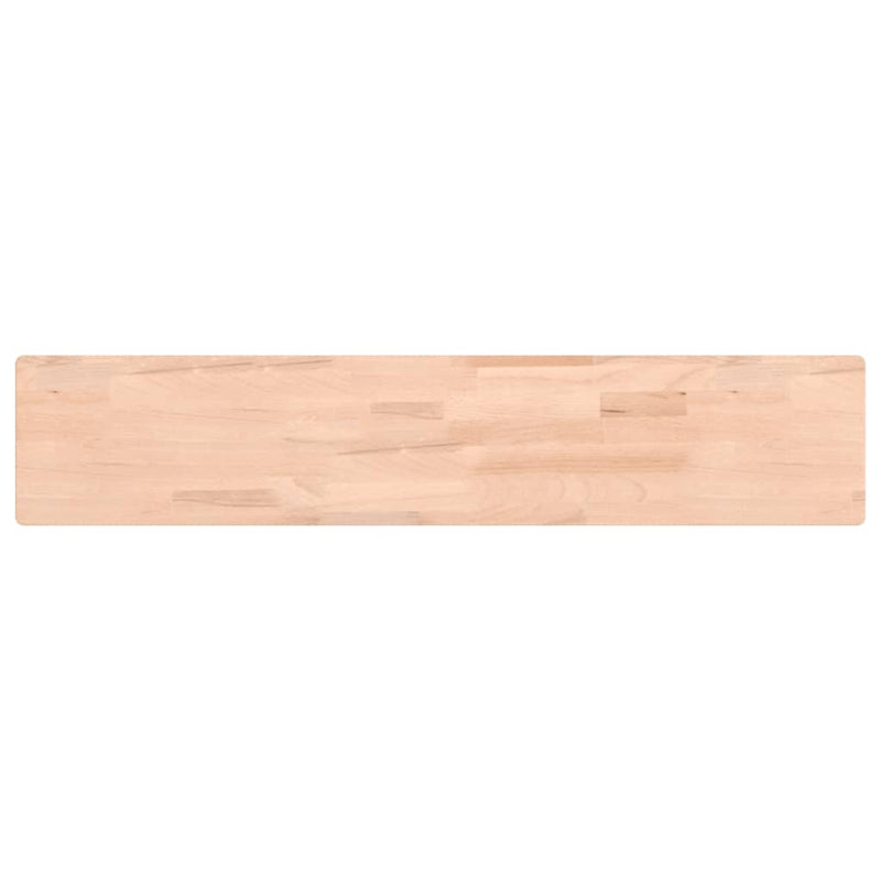 Wandschap 100x20x4 cm massief beukenhout