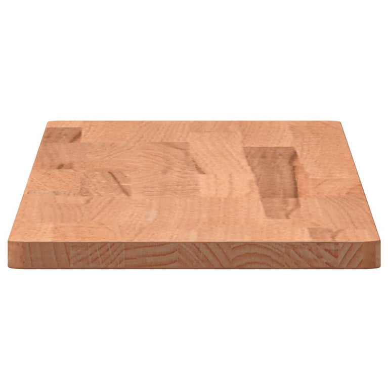 Wandschap 80x20x1,5 cm massief beukenhout