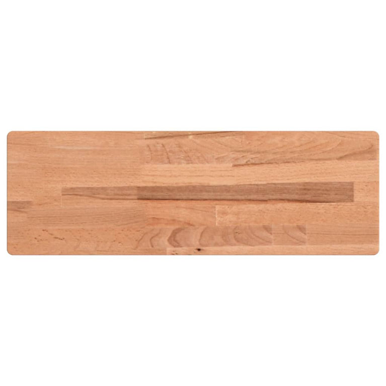 Wandschap 60x20x2,5 cm massief beukenhout