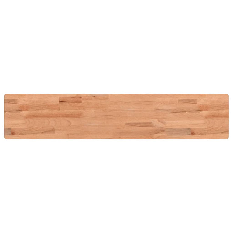 Wandschap 100x20x2,5 cm massief beukenhout