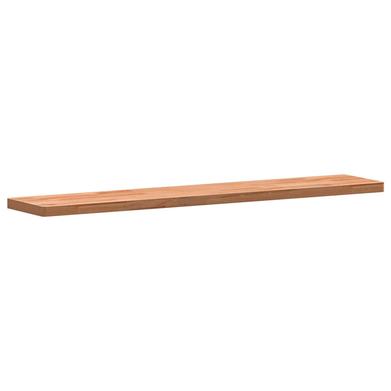 Wandschap 100x20x2,5 cm massief beukenhout