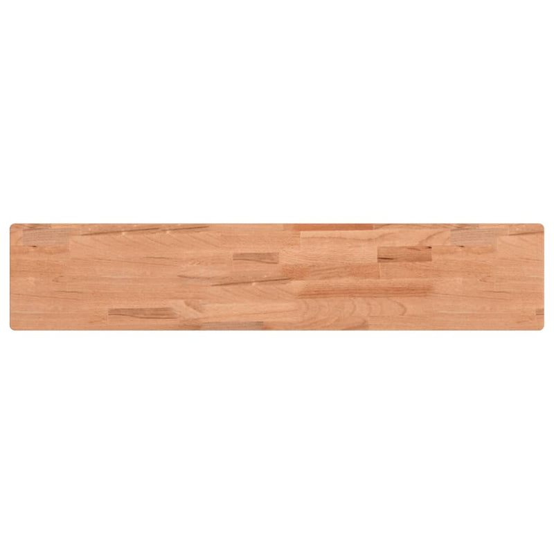 Wandschap 100x20x4 cm massief beukenhout