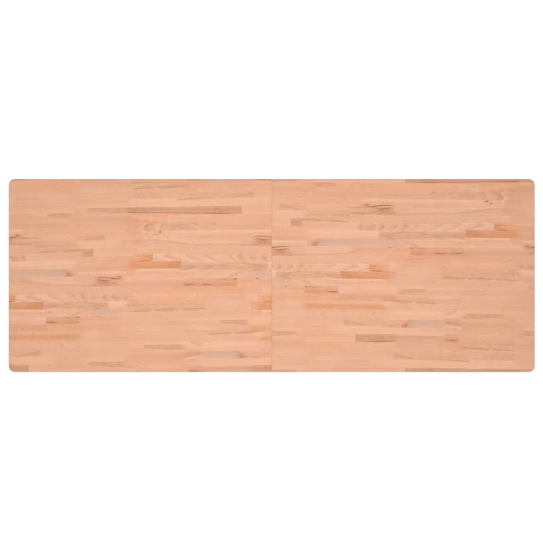 Werkblad 150x55x2,5 cm massief beukenhout