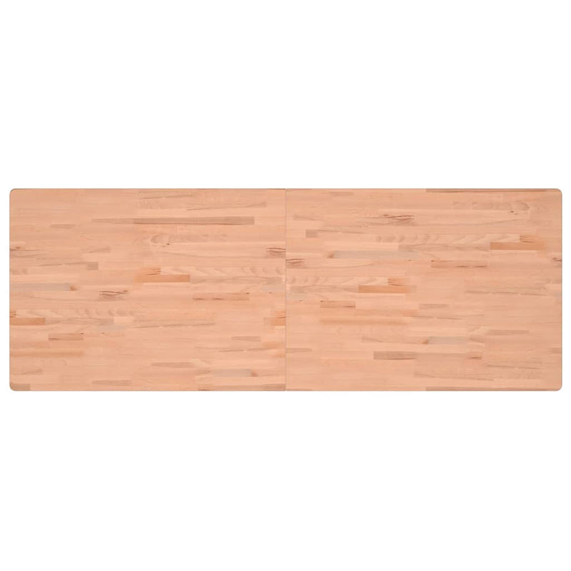 Werkblad 150x55x2,5 cm massief beukenhout