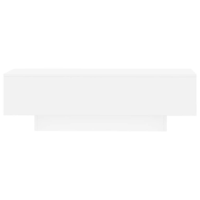 Salontafel 100x49,5x31 cm bewerkt hout zwart