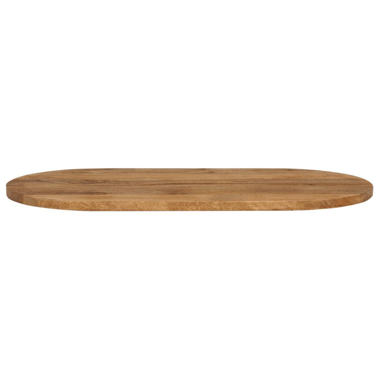 Tafelblad ovaal 110x40x2,5 cm massief mangohout