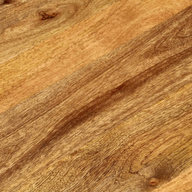 Tafelblad ovaal 100x50x2,5 cm massief mangohout