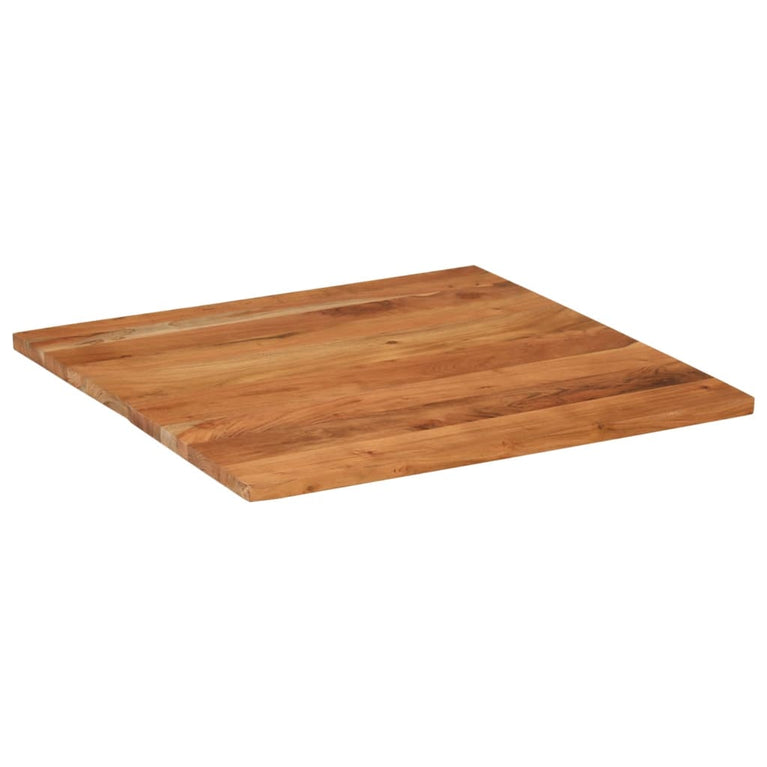 Tafelblad vierkant 70x70x2,5 cm massief acaciahout