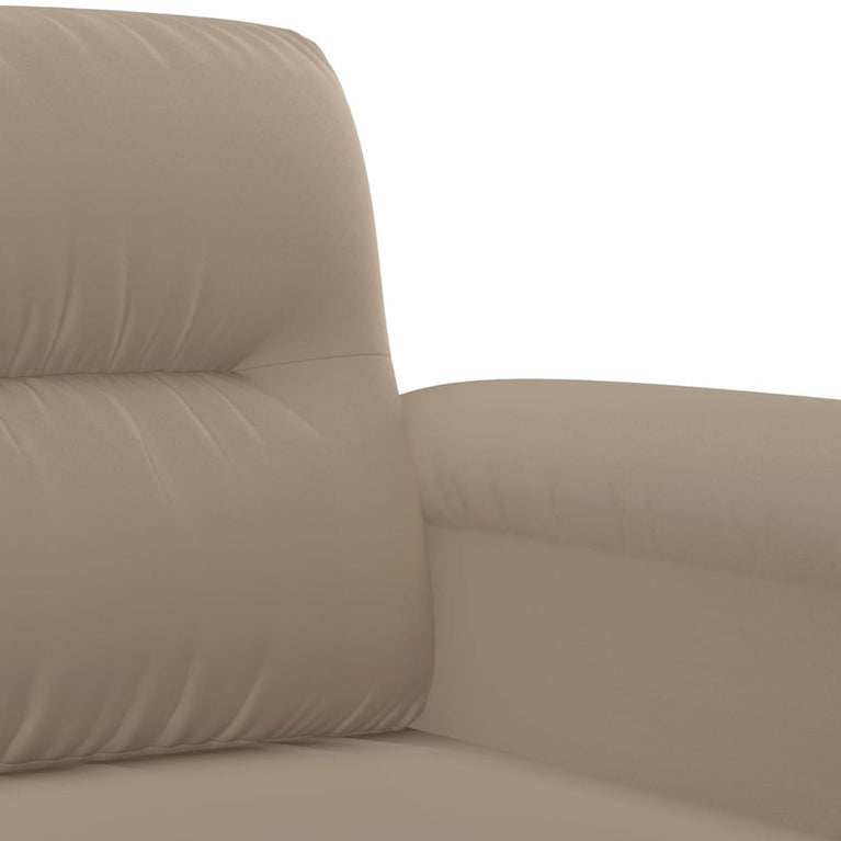Fauteuil 60 cm microvezelstof taupe