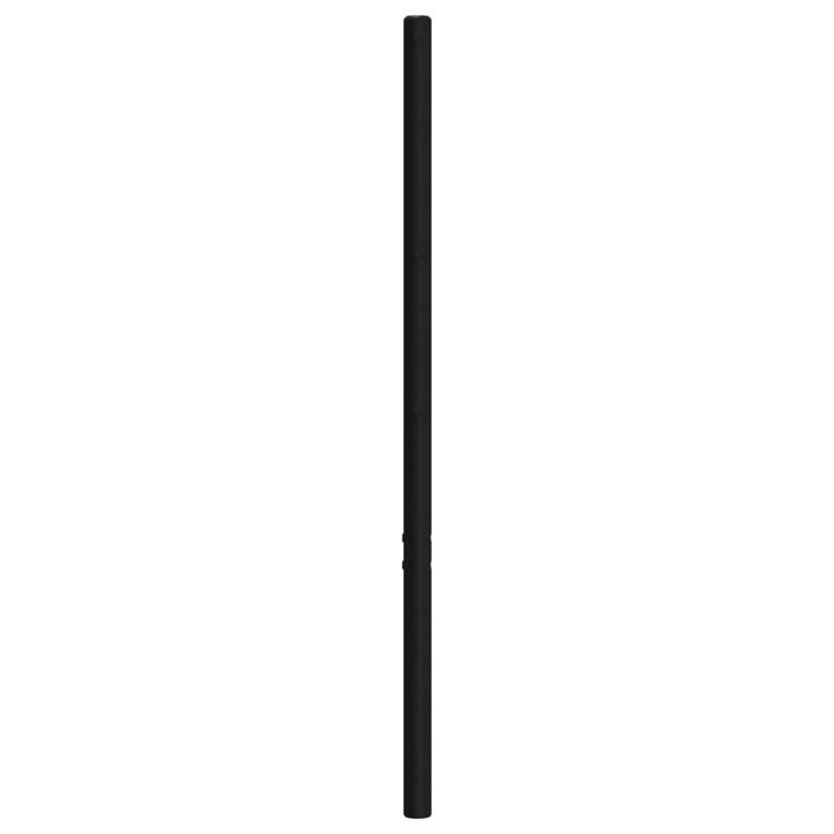 Hoofdbord 135 cm metaal zwart
