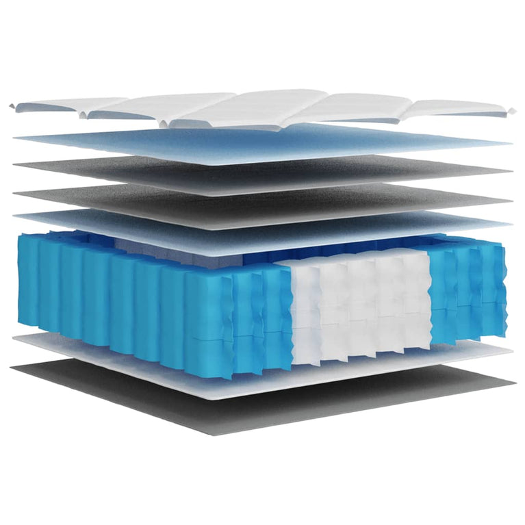 Pocketveringmatras middelhard-hard 180x200 cm