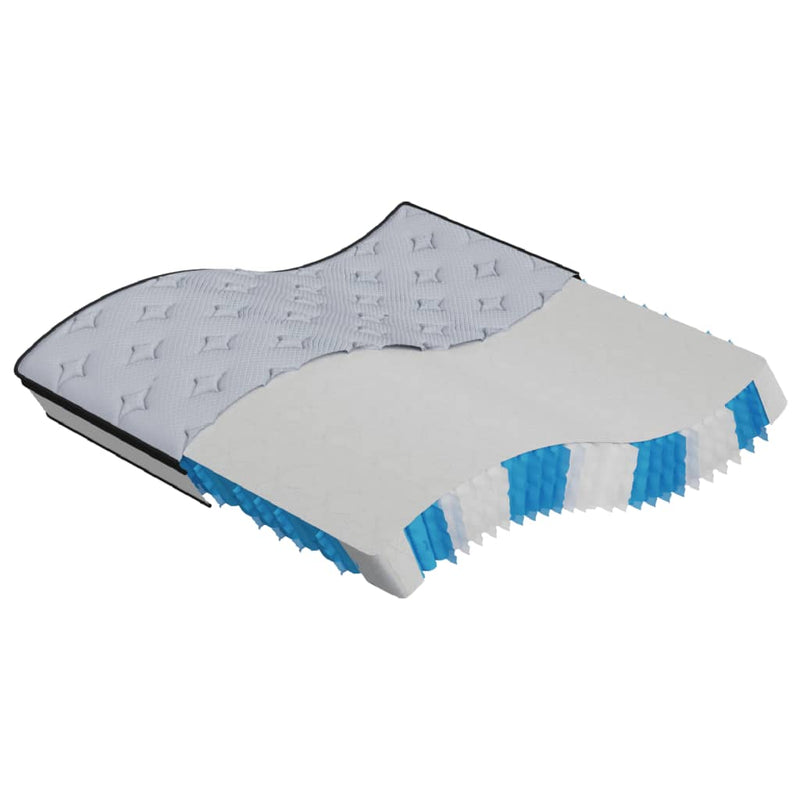 Pocketveringmatras middelhard-plus 200x200 cm